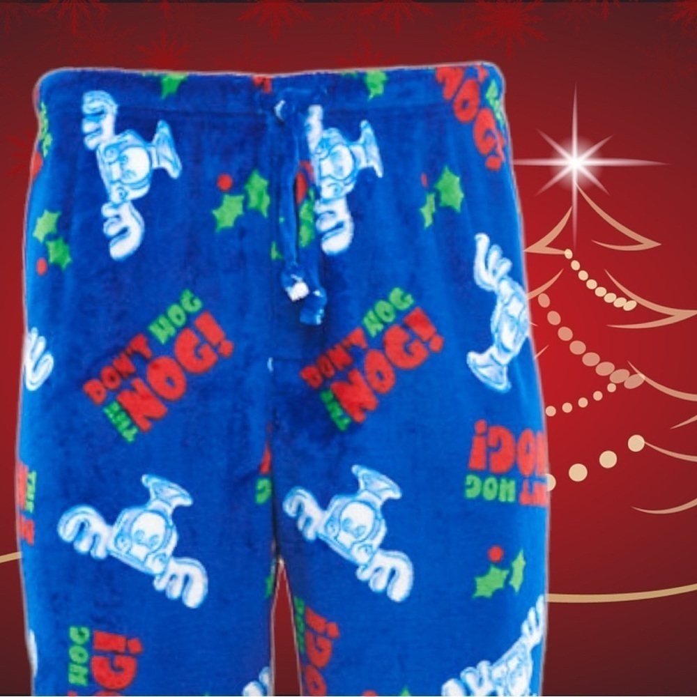 NWOT Griswold’s Men's Size M Christmas Vacation Sleep Pants “Don’t Hog the Nog”